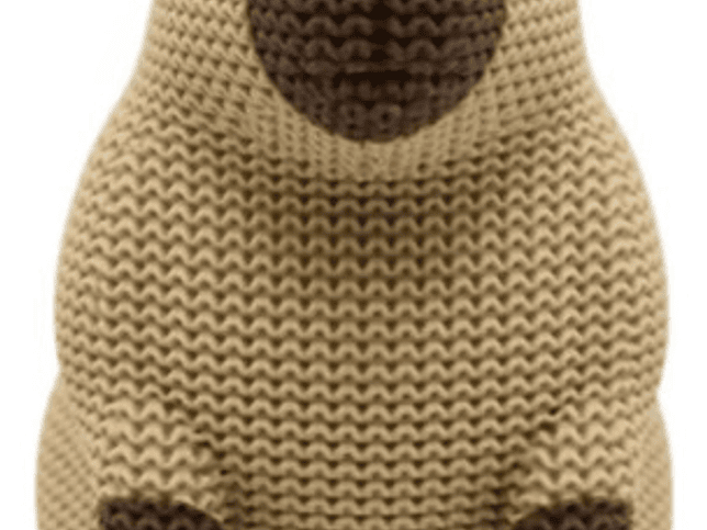 Capibara Impreso En 3d - Diseño Estilo Tejido 4