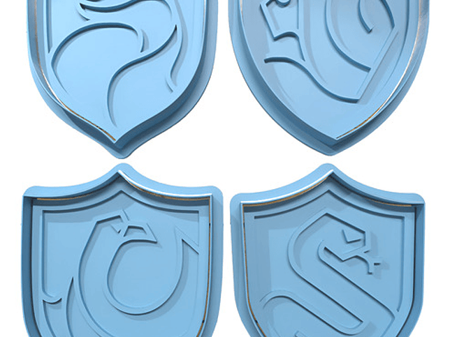 Casas De Harry Potter - Cortador De Galletas 1