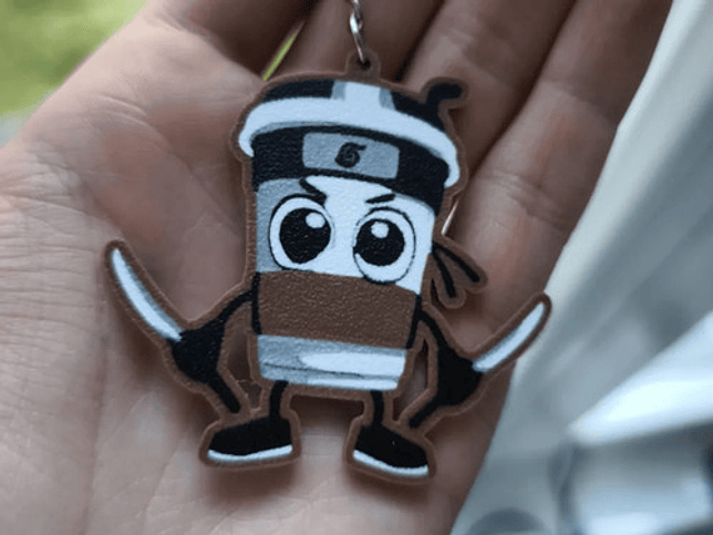 Capuchino Asesino - Llavero 2