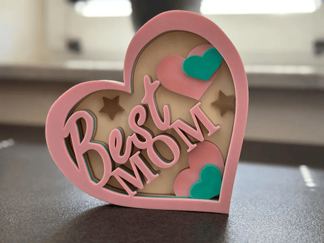 Cuadro Decorativo La Mejor Mamá - Día De La Madre 3