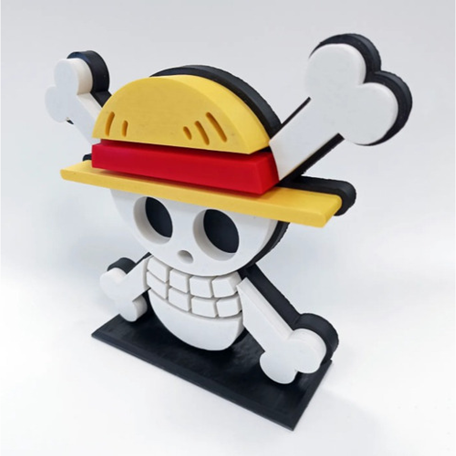 Figura Decorativa De One Piece  Jolly Roger Mugiwara