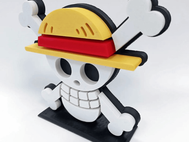 Figura Decorativa De One Piece  Jolly Roger Mugiwara 2