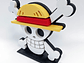 Figura Decorativa De One Piece  Jolly Roger Mugiwara - Miniatura 2