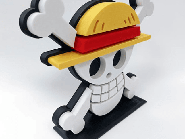 Figura Decorativa De One Piece  Jolly Roger Mugiwara 3