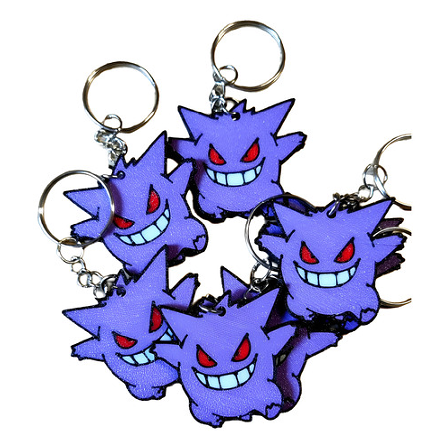 Gengar Pokémon - Llavero
