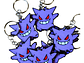 Gengar Pokémon - Llavero - Miniatura 1