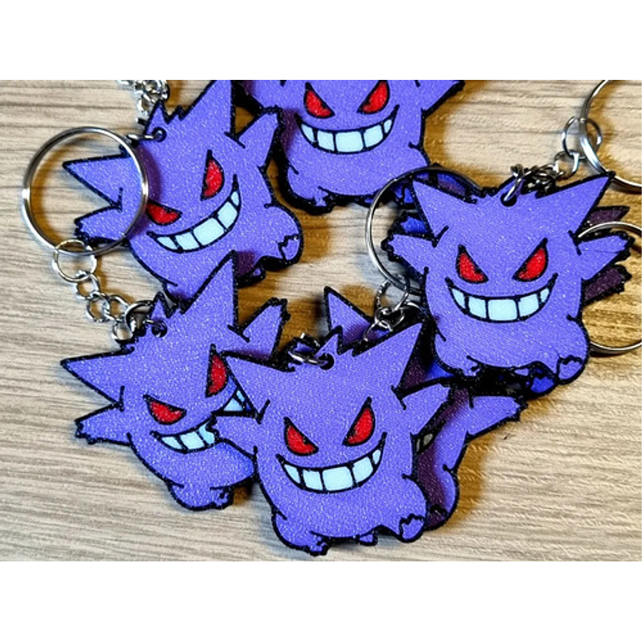 Gengar Pokémon - Llavero