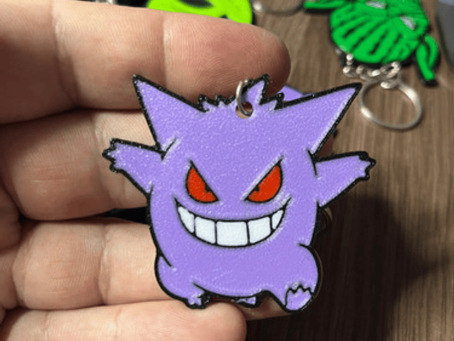 Gengar Pokémon - Llavero 3