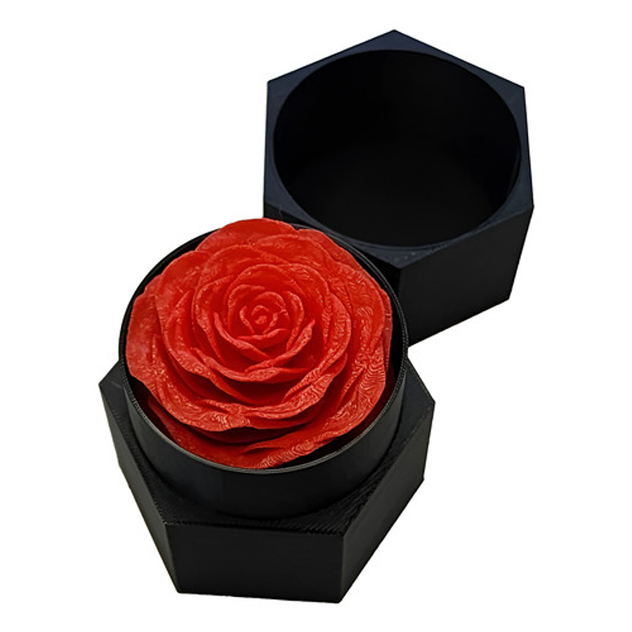 Figura Decorativa Rosa Eterna - Día De La Madre