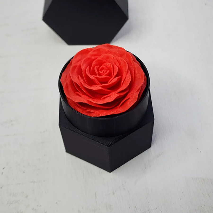 Figura Decorativa Rosa Eterna - Día De La Madre