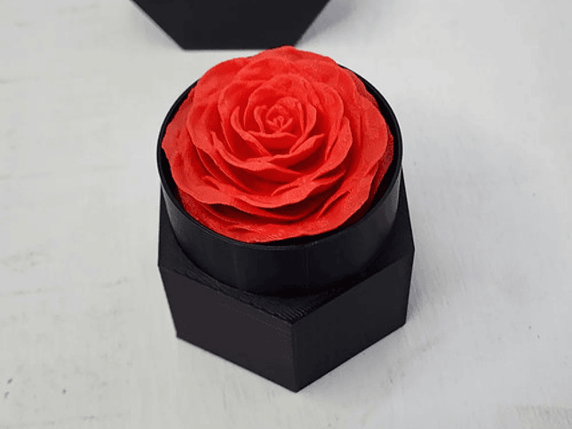Figura Decorativa Rosa Eterna - Día De La Madre 2