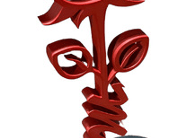 Figura Decorativa Rosa - Día De La Madre 1