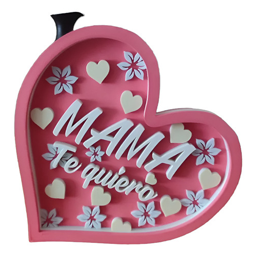 Cuadro Decorativo Mamá, Te Quiero - Día De La Madre