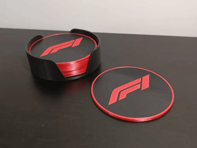 Posavasos - Formula 1 (3 Unidades) 3