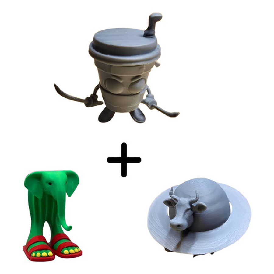 Figuras Italian Brainrot: Pack Triple