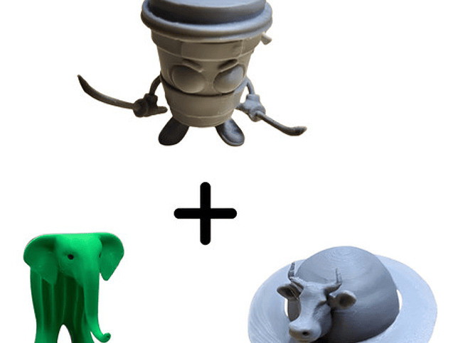 Figuras Italian Brainrot: Pack Triple 1