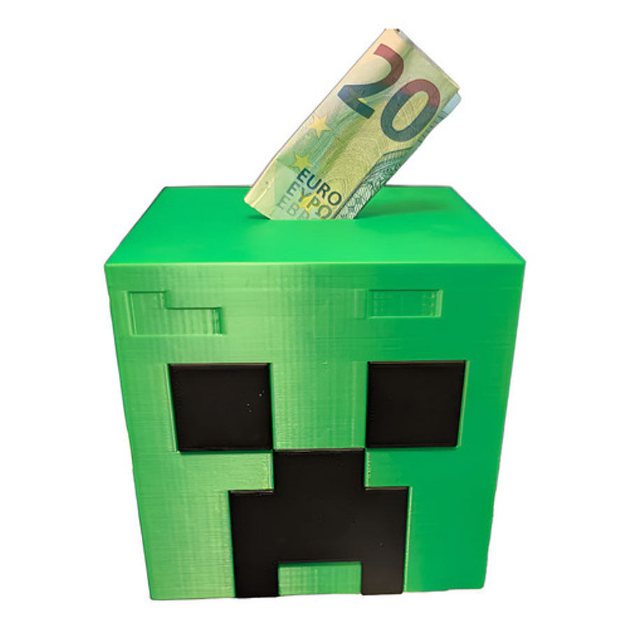 Alcancía - Creeper Minecraft