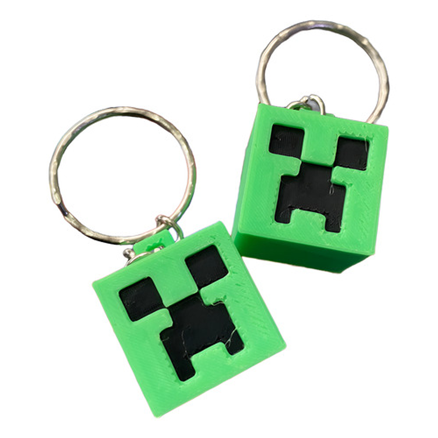 Creeper Minecraft - Llavero
