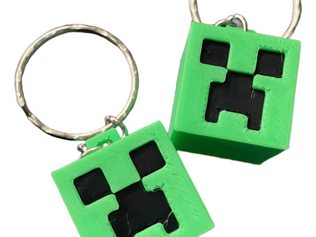 Creeper Minecraft - Llavero 1