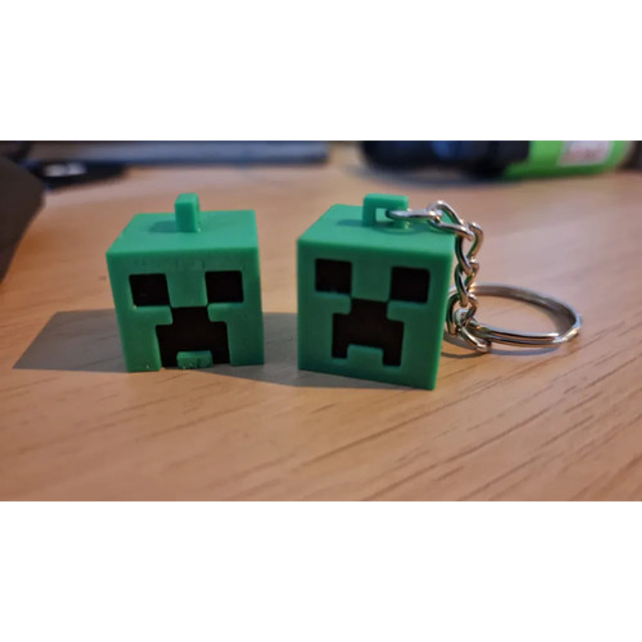 Creeper Minecraft - Llavero