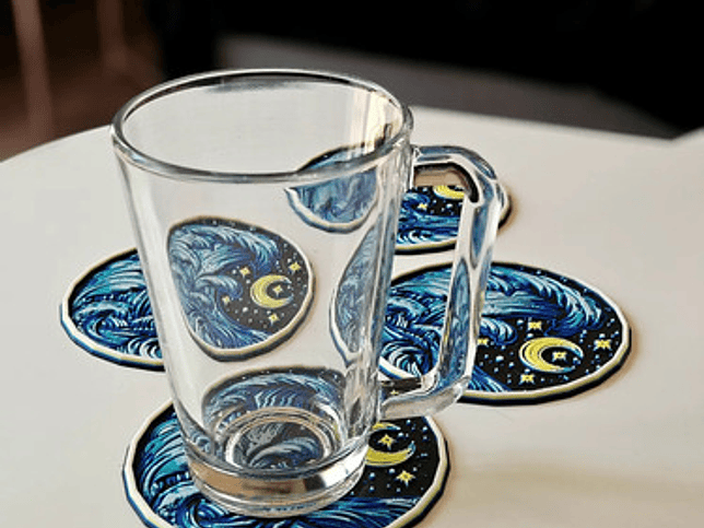 Posavasos - Marea De Luna (3 Unidades) 3