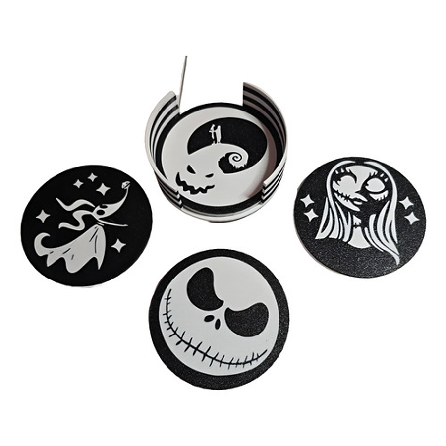 Posavasos - El Extraño Mundo De Jack (4 Unidades)