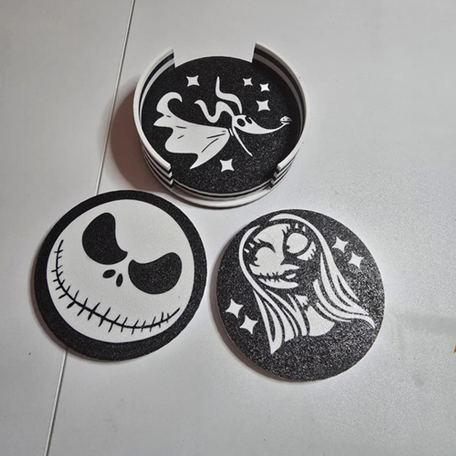 Posavasos - El Extraño Mundo De Jack (4 Unidades)