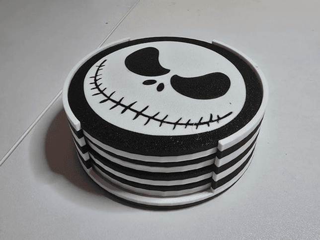 Posavasos - El Extraño Mundo De Jack (4 Unidades) 3