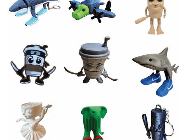 Figuras Decorativas Italian Brainrot - Full Set (9 Unidades) 1