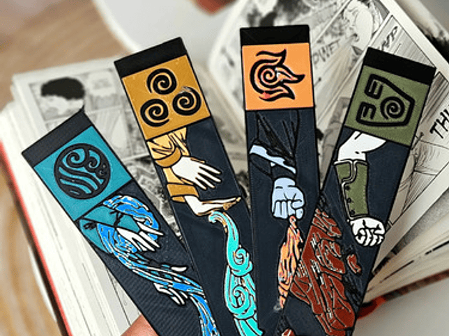 Marcapáginas - Avatar: La Leyenda De Aang (4 Unidades) 2