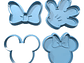 Minnie Y Mickey - Cortador De Galletas (pack 4 Unidades) - Miniatura 1