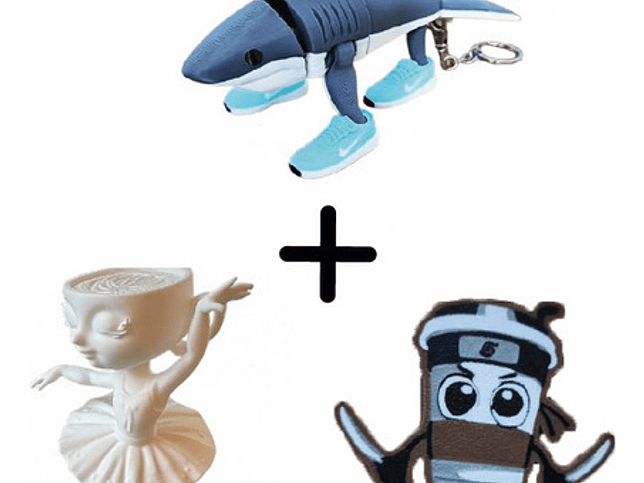 Figura Decorativa Italian Brainrot - Pack (3 Unidades) 13