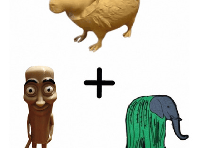 Figura Decorativa Italian Brainrot - Pack (3 Unidades) 21