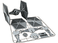 Figura Armable Tie Fighter - Star Wars - Miniatura 1