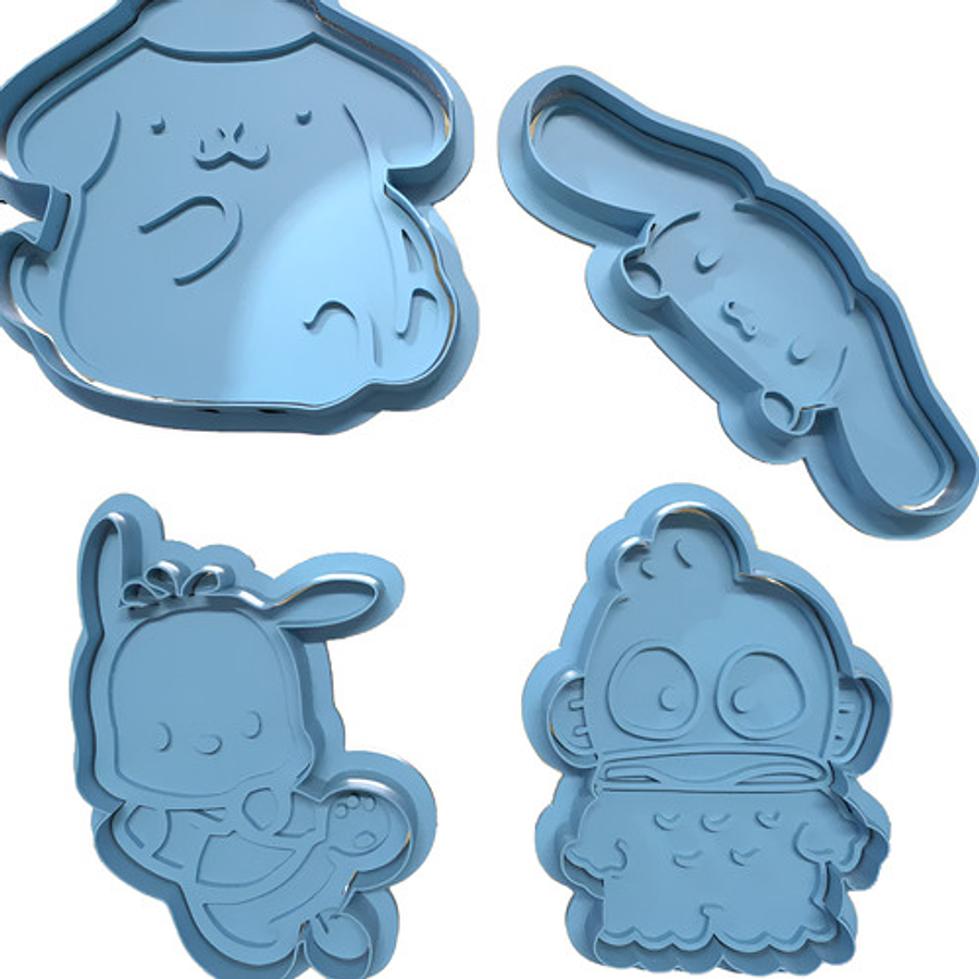 Cortador De Galletas - Diseño Personajes Sanrio