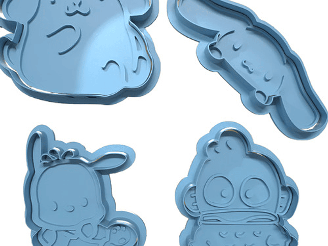 Cortador De Galletas - Diseño Personajes Sanrio 1