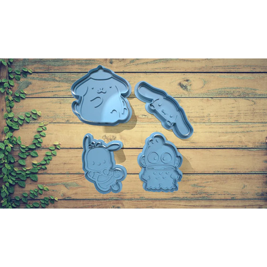 Cortador De Galletas - Diseño Personajes Sanrio