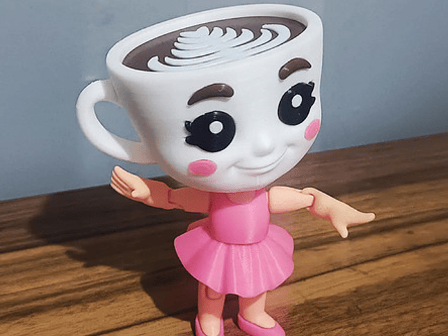 Figura Articulada Ballerina Cappuccina 2