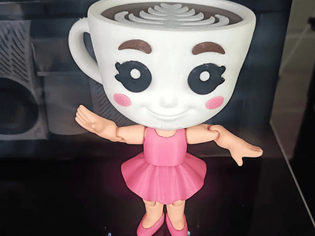 Figura Articulada Ballerina Cappuccina 3