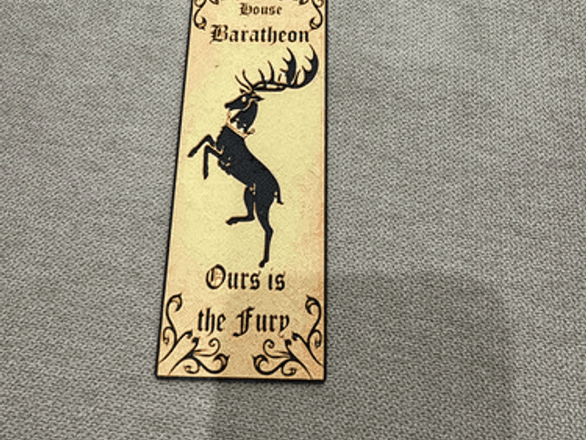 Marcápaginas - Casas Juego De Tronos 14