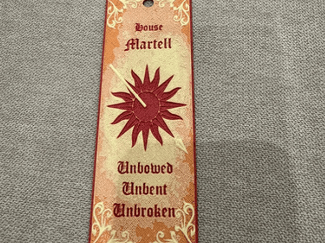 Marcápaginas - Casas Juego De Tronos 17