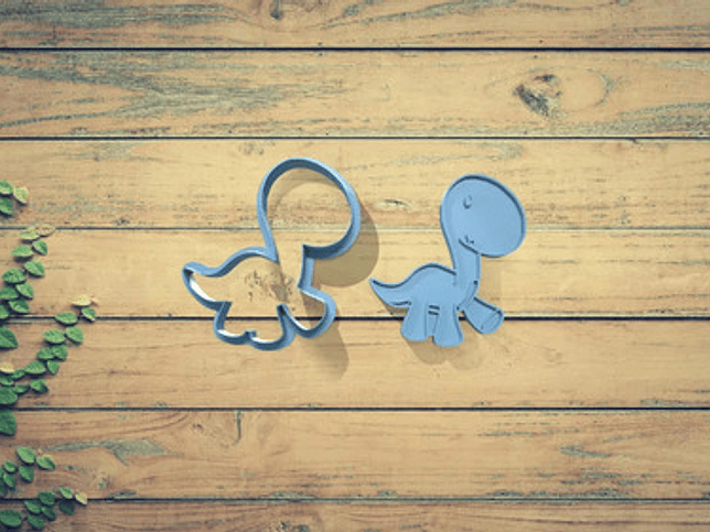 Cortador De Galletas - Diseño Dinosaurios 3