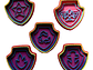 Cortador De Galletas Insignia Paw Patrol - (pack 5 Unidades) - Miniatura 1