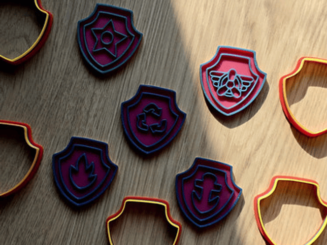 Cortador De Galletas Insignia Paw Patrol - (pack 5 Unidades) 2