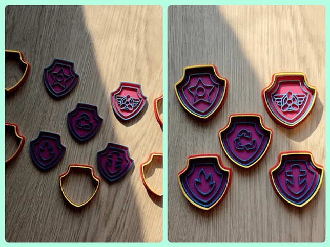 Cortador De Galletas Insignia Paw Patrol - (pack 5 Unidades) 3