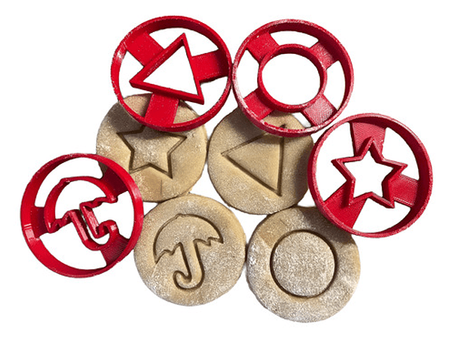Cortador De Galletas Juego Del Calamar - (pack 4 Unidades) 1