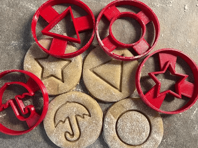 Cortador De Galletas Juego Del Calamar - (pack 4 Unidades) 3