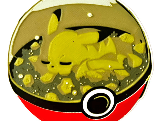 Posavasos - Diseño Pikachu 1