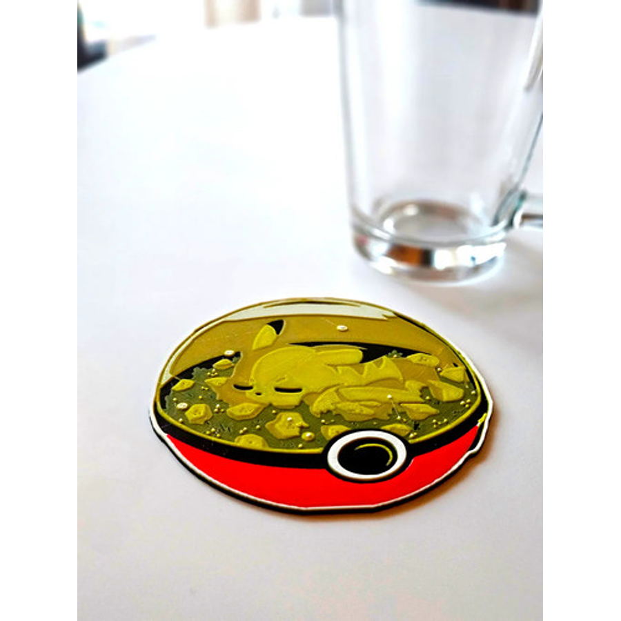 Posavasos - Diseño Pikachu
