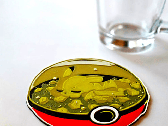 Posavasos - Diseño Pikachu 2